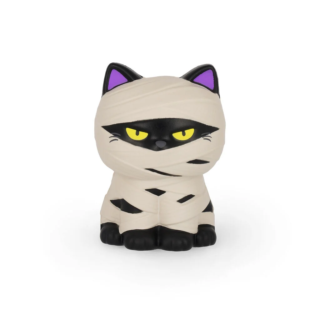 Brinquedo Anti-Stress de Halloween – Gato-Múmia