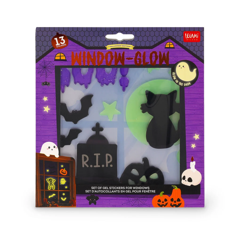 Conjunto de Autocolantes de Gel para Janelas - Windo-Glow