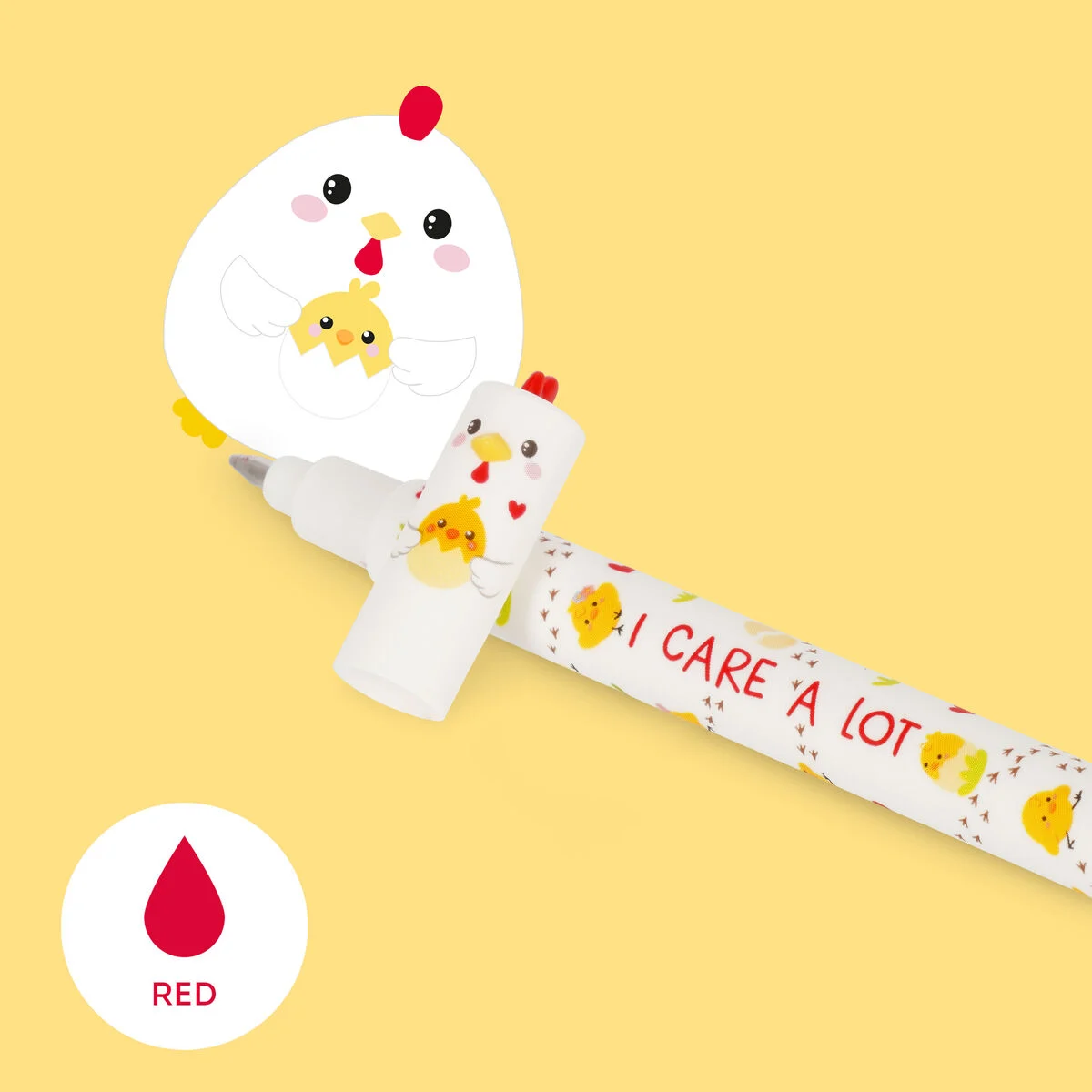 Caneta de Gel Apagável Hen - Erasable Pen Legami