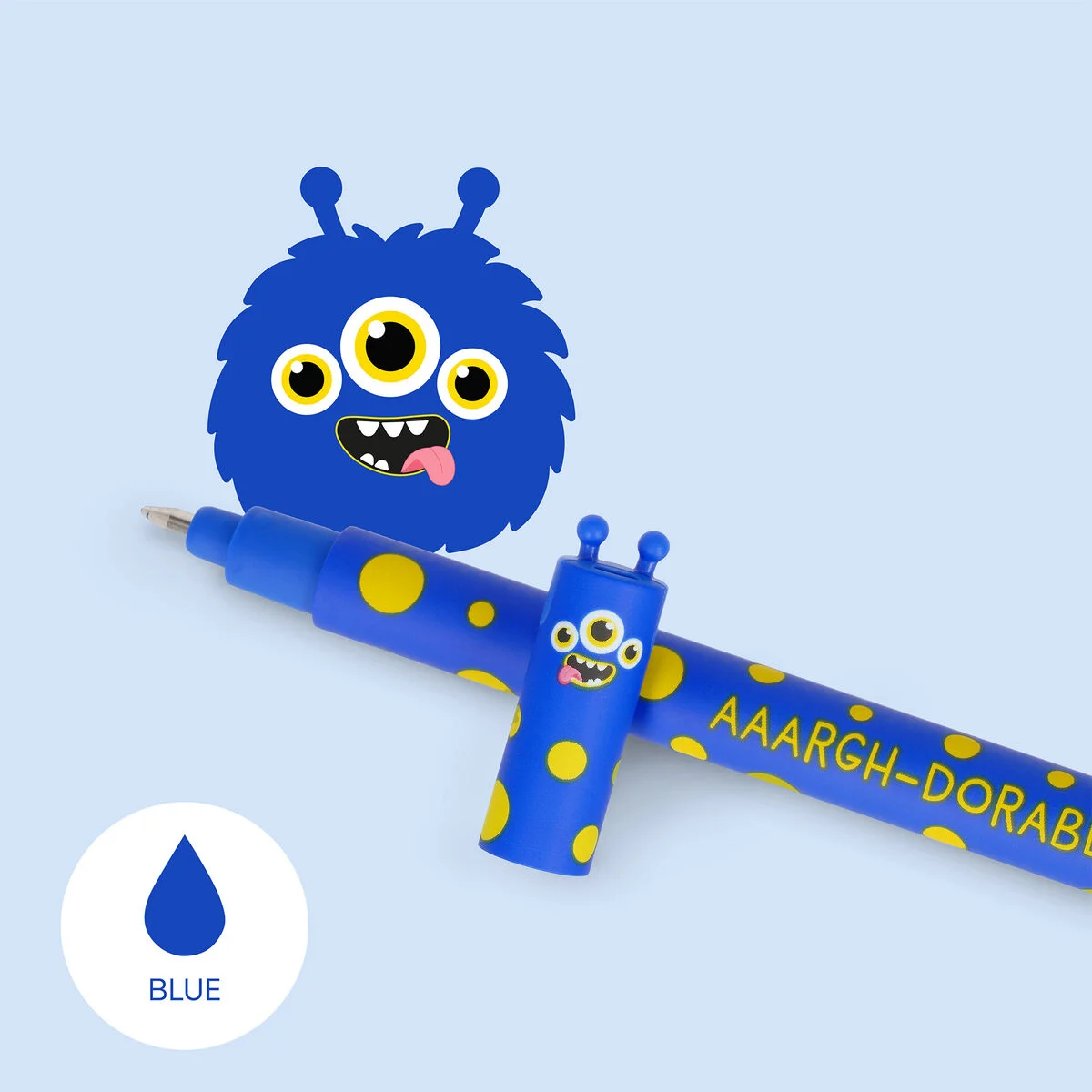 Caneta de Gel Apagável Monster - Erasable Pen Legami