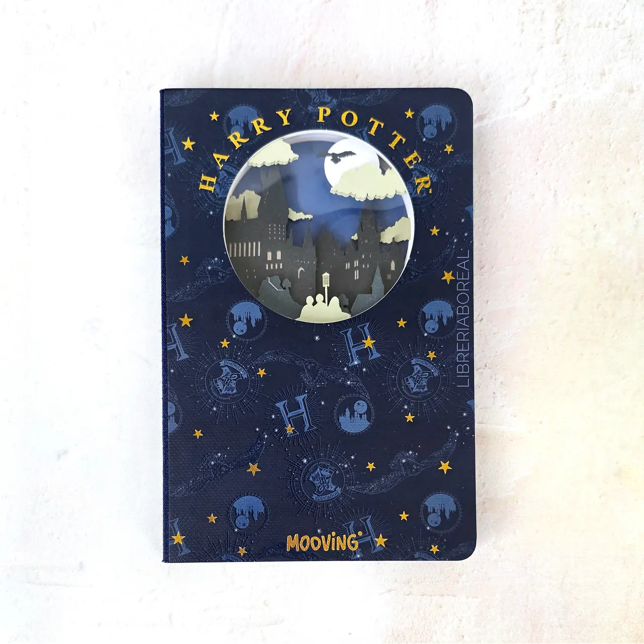 Caderno Premium Harry Potter Com Camadas Mágicas em Moviment