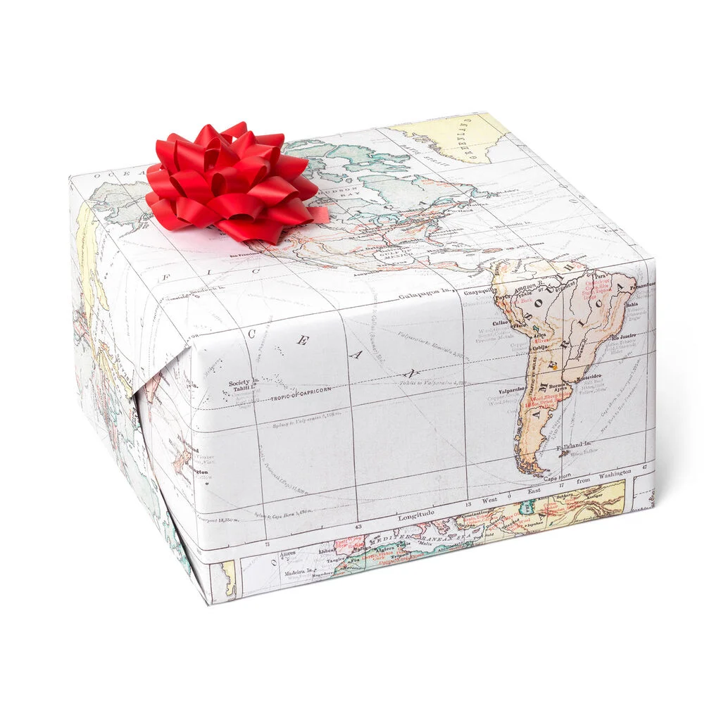 Papel de Embrulho - Viagens