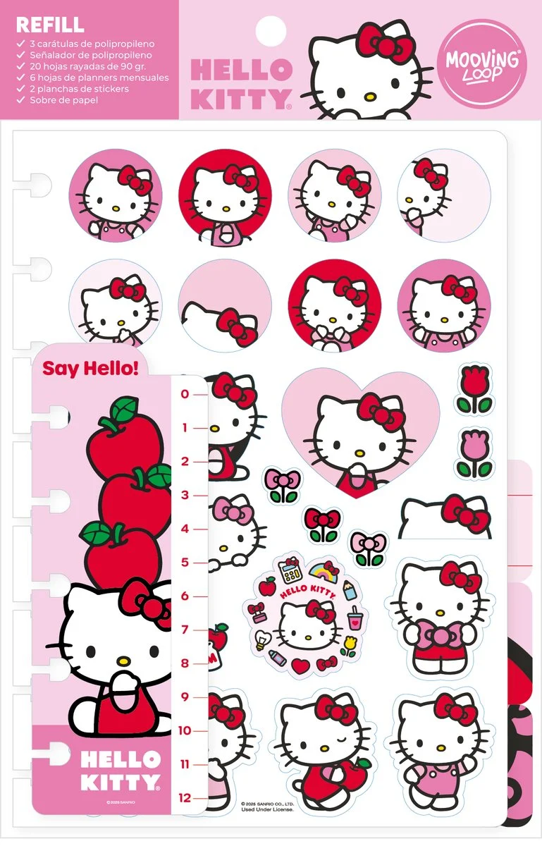 A5 Hello Kitty Smart Notebook Refill